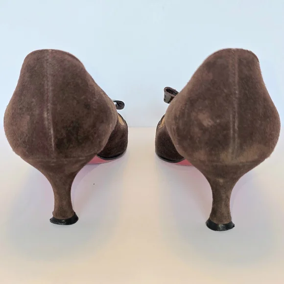 Christian Louboutin Suede Pumps - Picture 6 of 10